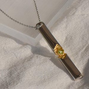 Crater Long Necklace